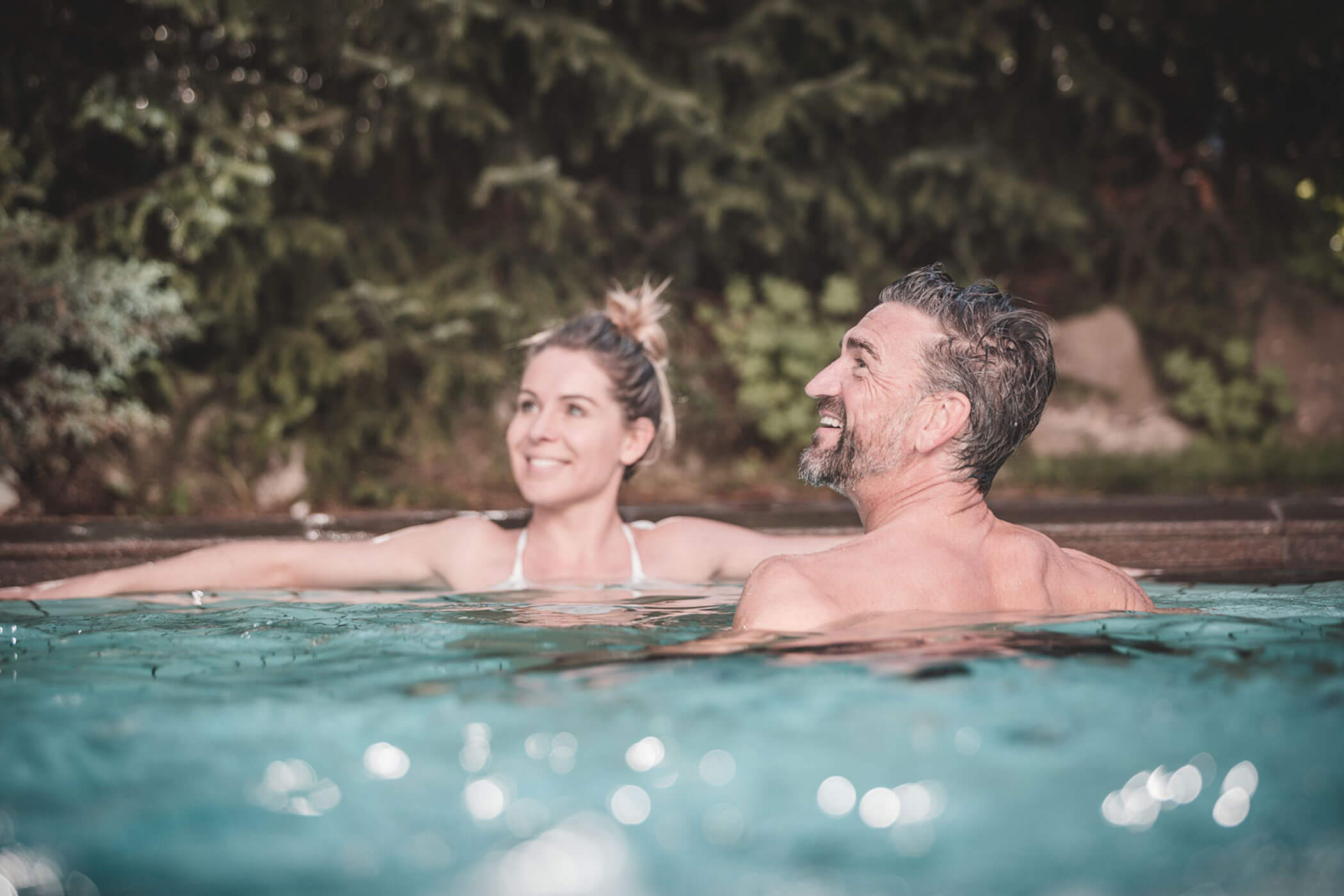 Relax in the <br />Mountain <br />Village Spa