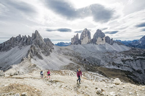 Sulla Croda Fiscalina, 2.677 m