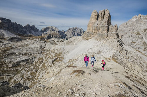Alla Forcella Lavaredo, 2.454 m