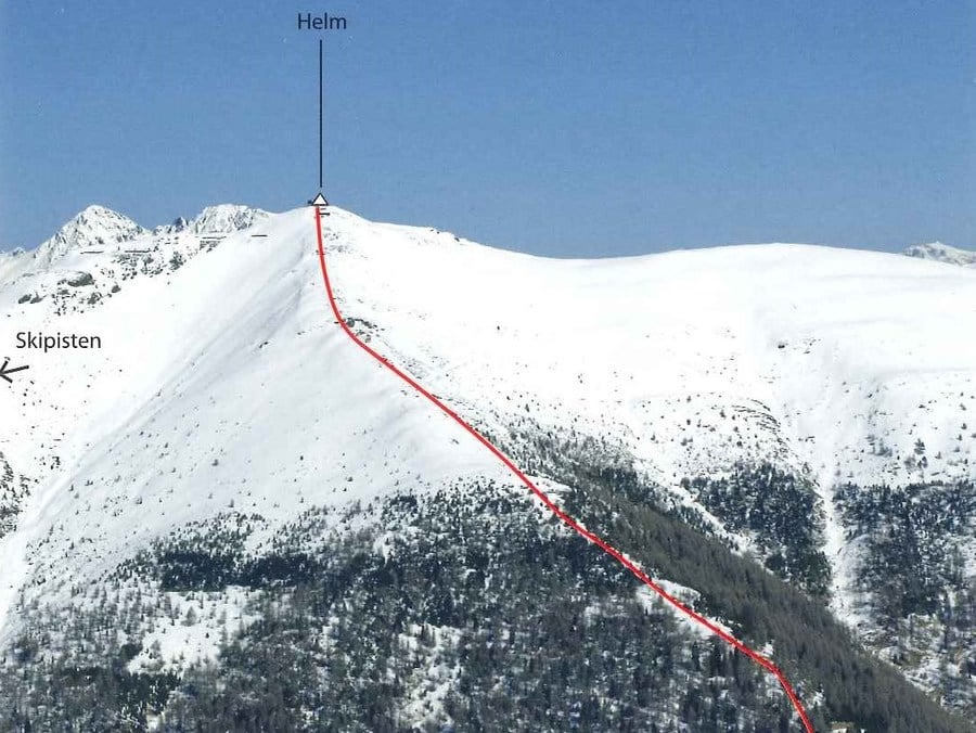 Tour scialpinistica sul Monte Elmo | Hotel Alpenblick