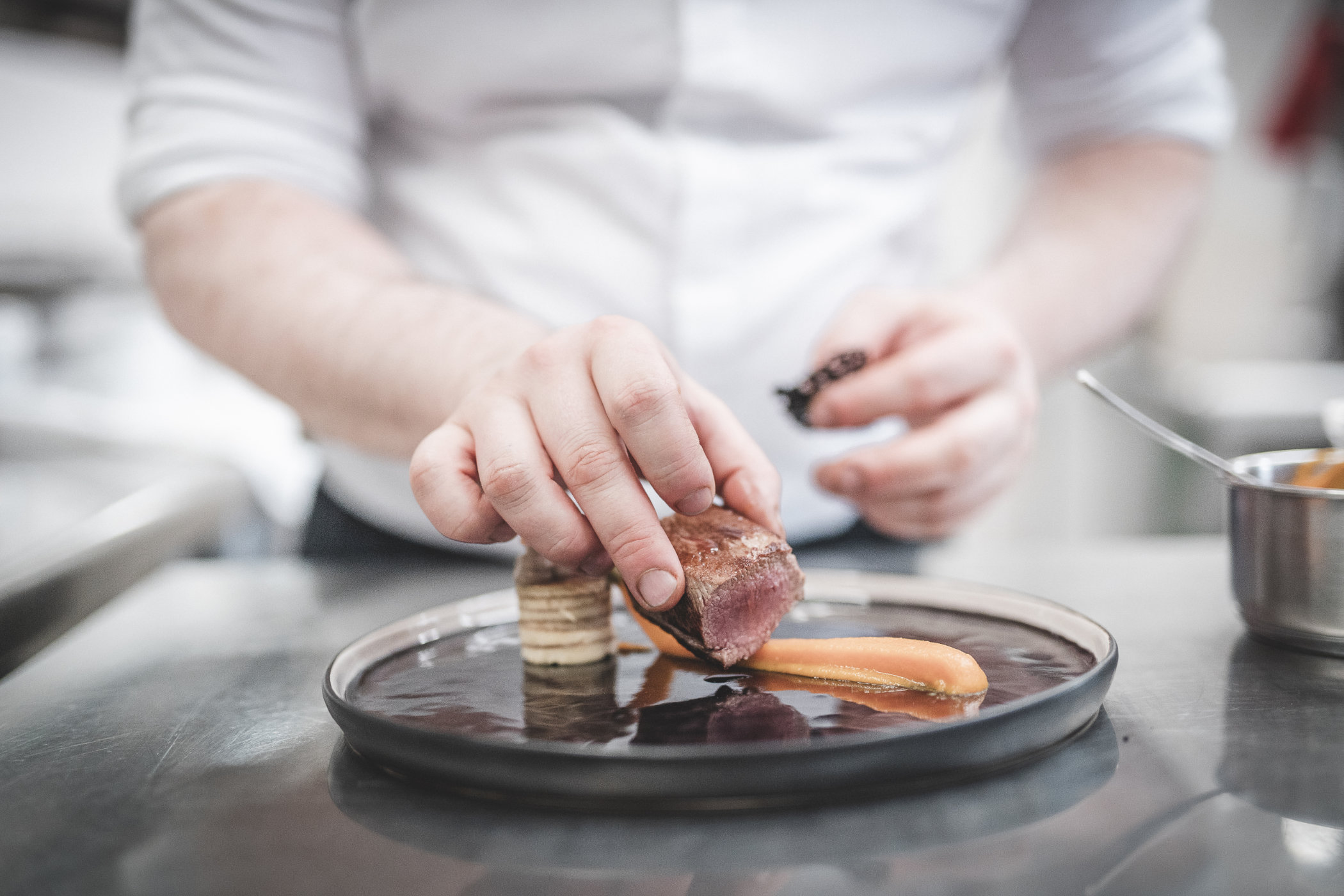 Arbeiten in der Küche