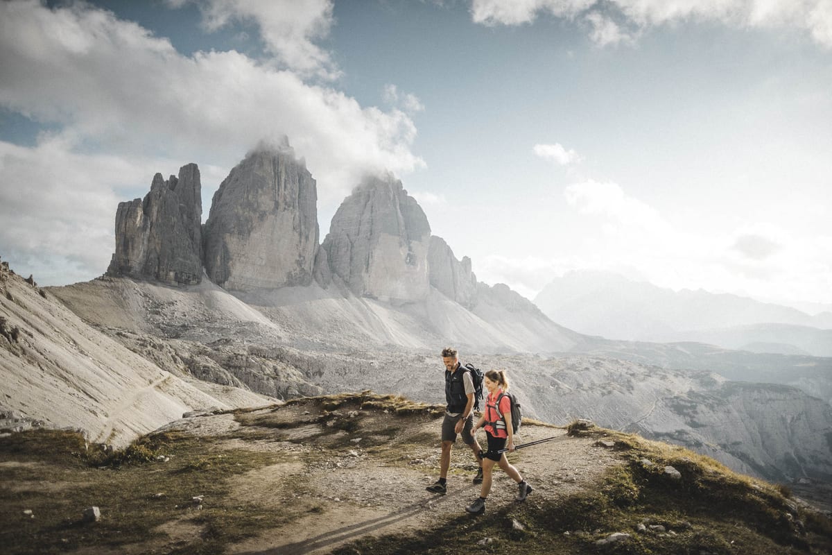 Wandern an den Drei Zinnen