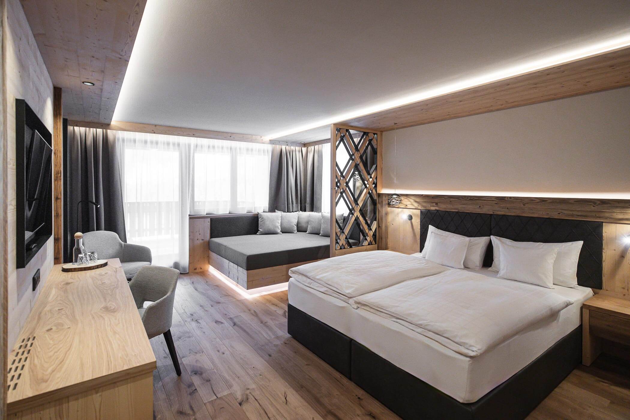 Ampi spazi per rilassarsi