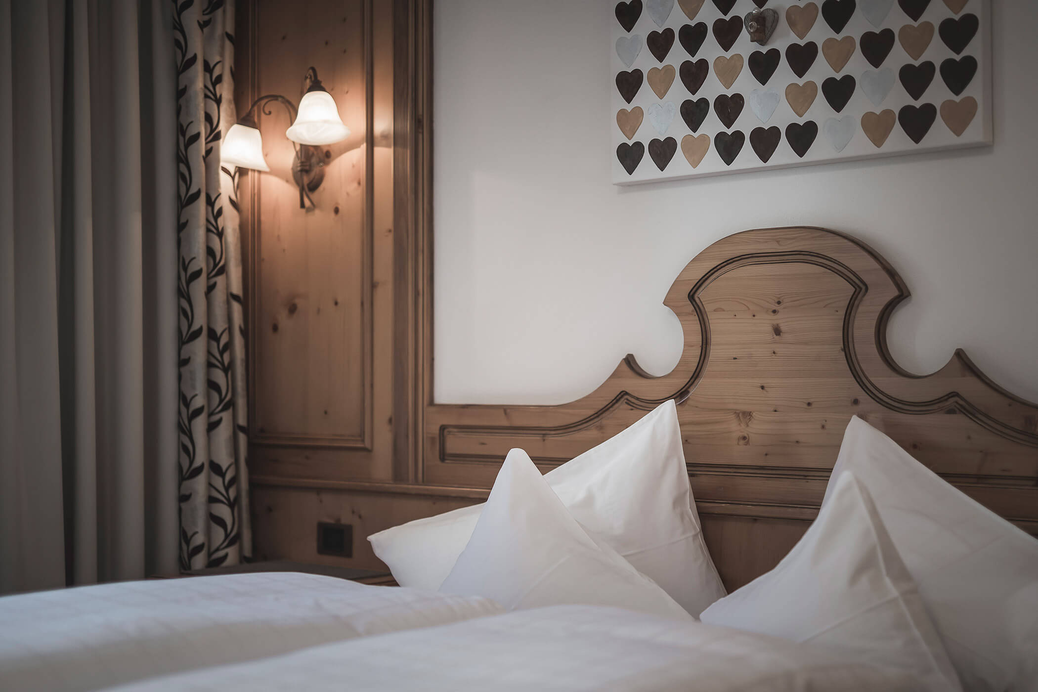 Camera Alpina Malga Nemes - il letto 