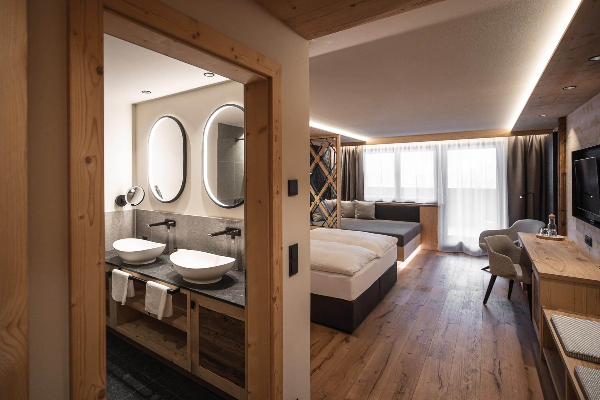 Camera da letto e bagno