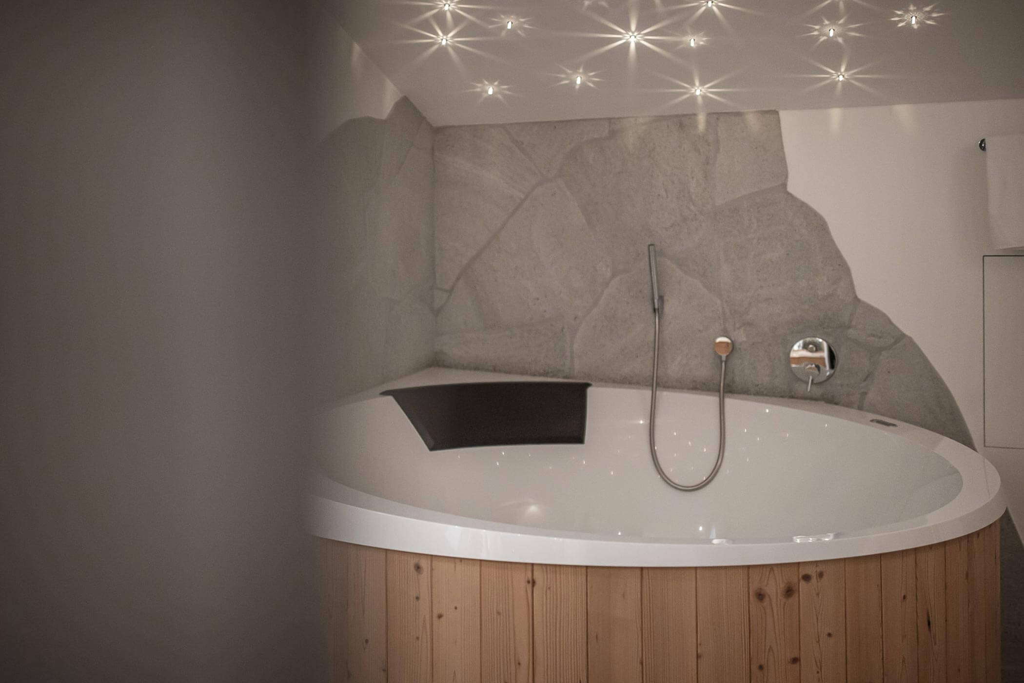 Una vasca da bagno da sogno